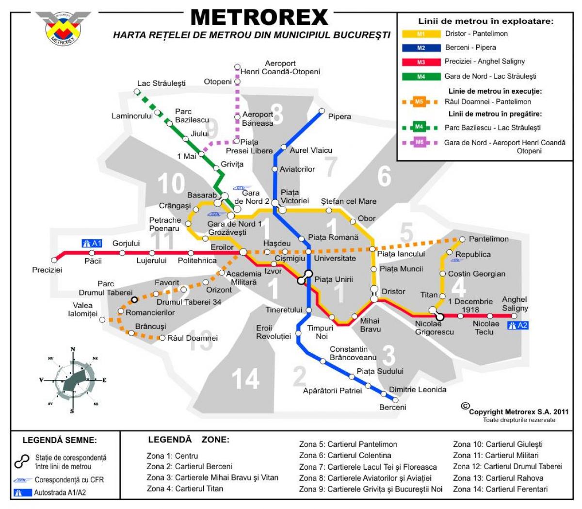 地図metrorex 
